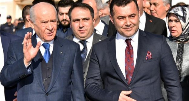 MHP liderini Başkan Yücel karşıladı