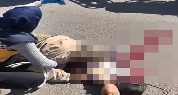 Üst geçiti kullanmayan yaşlı adam feci şekilde can verdi!