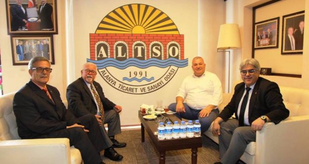 Vatan Partisi Alanya'da ALTSO ziyareti