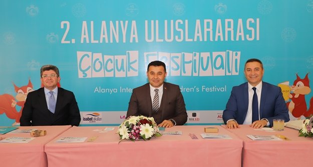 2. Alanya Uluslararası Çocuk Festivali başlıyor