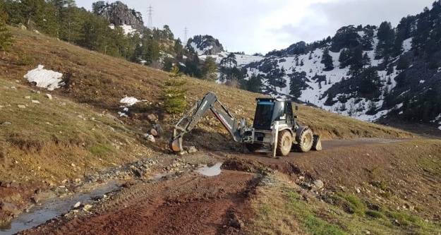 Alanya Belediyesi kırsalda çalışıyor