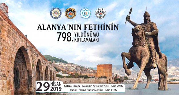 Alanya'nın fethinin 798. yılını kutlayacağız