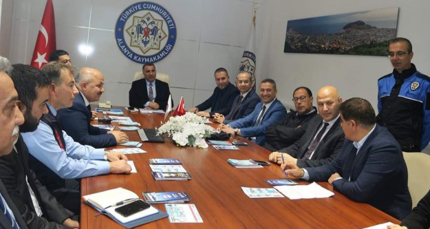 Alanya'nın güvenliği masaya yatırıldı