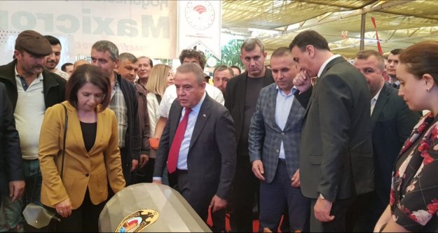 Alanya'nın muz lifi standına yoğun ilgi