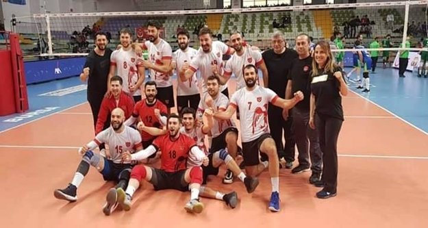 Belediyesporda yarı final heyecanı