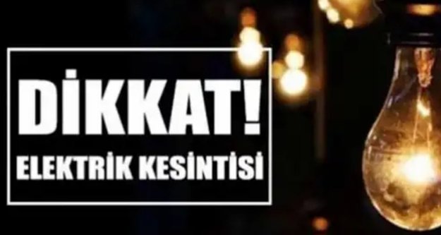 Dikkat! Alanya ve Gazipaşa'da elektrik kesintisi var
