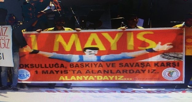 İşte Alanya’nın 1 Mayıs programı