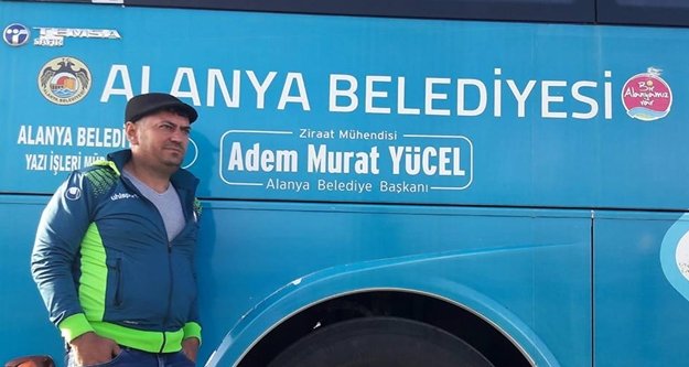 Taraftardan Yücel'e otobüs teşekkürü
