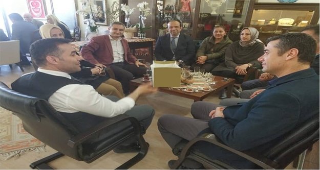 Yücel'e hayırlı olsun ziyareti