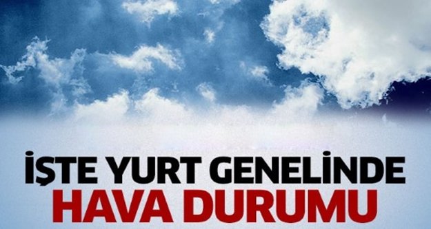 Yurtta hava durumu