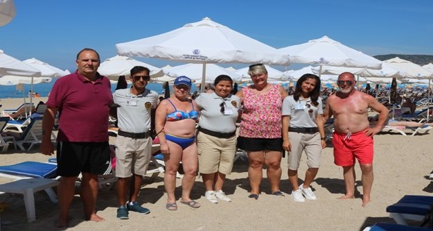 Alanya'da sahiller güvende