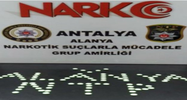 Alanya'da uyuşturucu operasyonu: 3 gözaltı var
