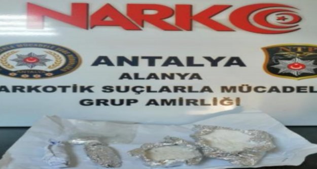 Alanya'da uyuşturucu operasyonu