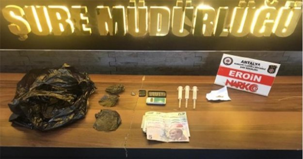 Antalya'da uyuşturucu operasyonu: 21 gözaltı