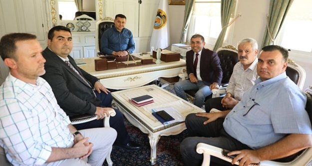 Başkan Yücel'den ASAT’la ilk temas