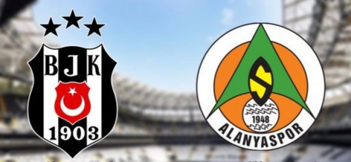 Beşiktaş Alanyaspor maçının 11'leri belli oldu