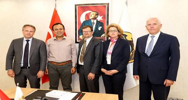 Büyükelçilerden Alanya Belediyesi'ne ziyaret