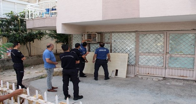 Depoda mahsur kalan yavru kedi polisi alarma geçirdi