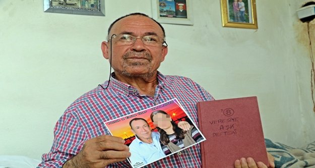 Veresiye aşk defterini toprağa gömdü