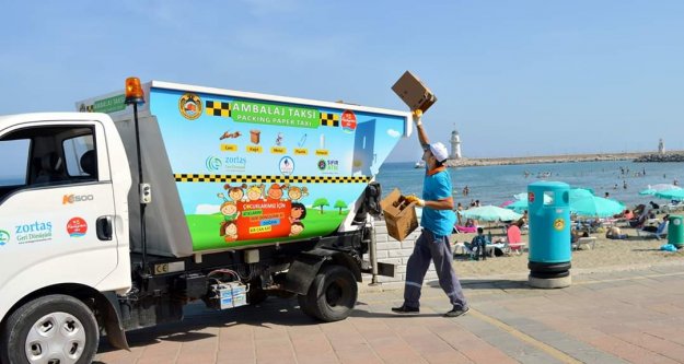 Alanya'da ambalaj taksi dönemi başladı