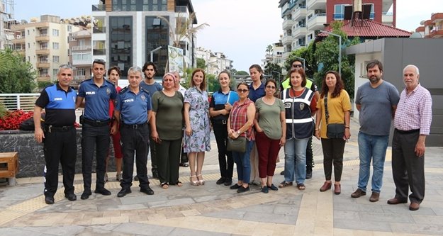 Alanya polisinden huzur toplantısı