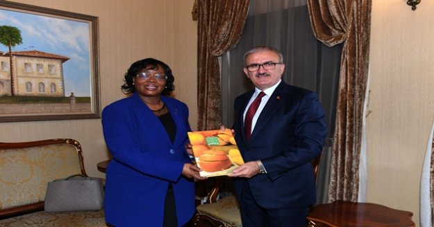 Tanzanya Büyükelçisi, Vali Karaloğlu'nu ziyaret etti