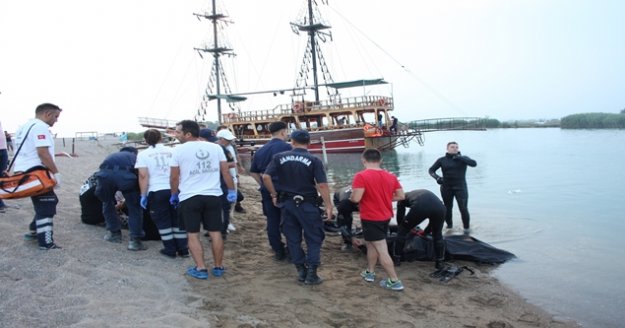 Tur bitmeden son kez girdiği ırmaktan çıkamadı