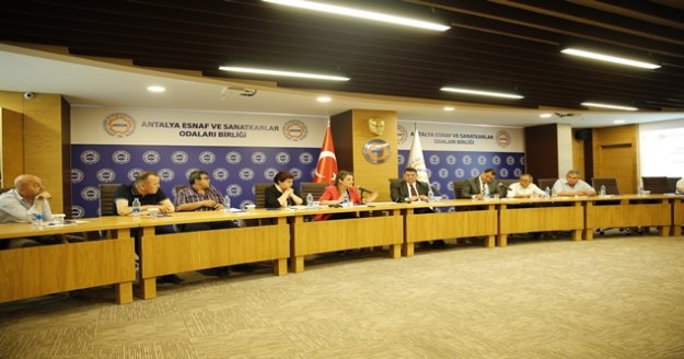 Ulaşım esnafının sorun ve talepleri dinlendi