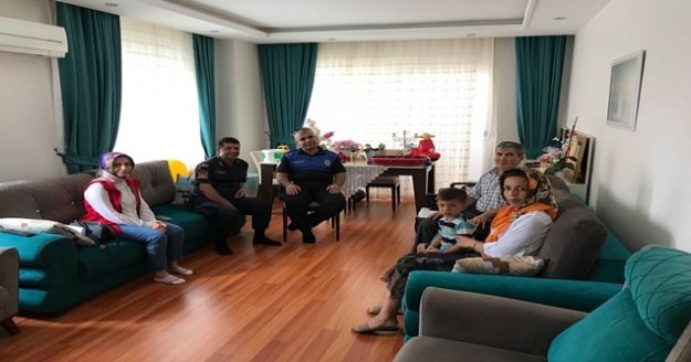 Alanya'da şehit aileleri unutulmadı