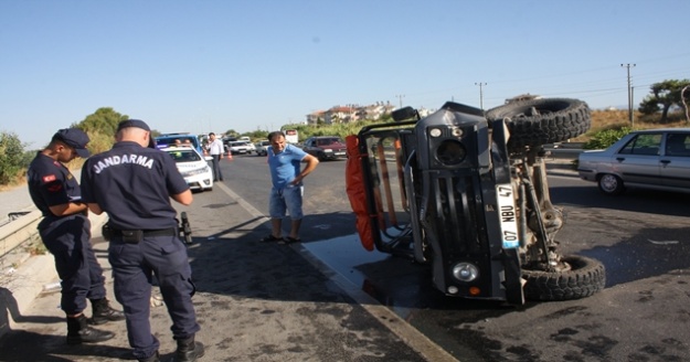 Alanya yolunda safari kazası: 8 yaralı