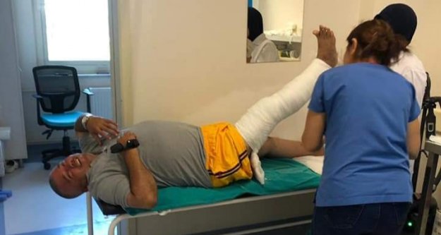 Alanyalı muhtar motosiklet kurbanı