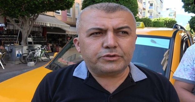 Alanyalı taksiciden ders gibi taşımacılık