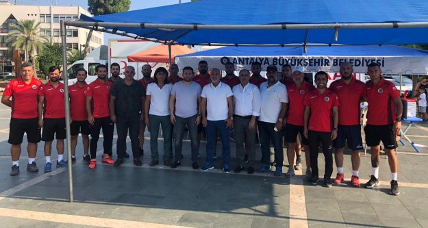 Alanyaspor'dan kampanyaya destek