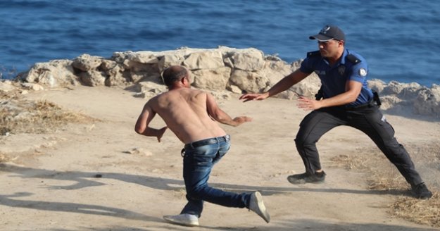 Bir anlık dalgınlığı hayatını kurtardı