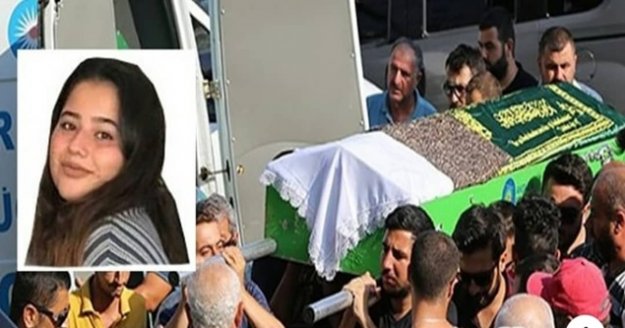 Gazipaşa'da genç kıza hüzünlü veda