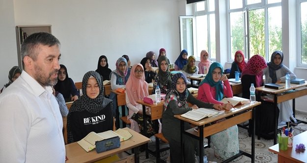 Yaz Kur’an kurslarına ziyaret