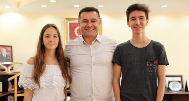Yücel, Alanyalı Türkiye birincilerini ağırladı