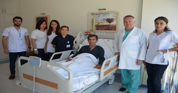 Akciğer Kanseri olan Özdemir eski sağlığına kavuştu