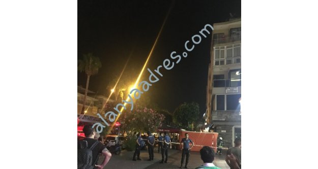 Alanya'da gece mahalleyi ayağa kaldıran intihar girişimi