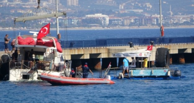 Alanya'da kaptanın dikkati faciayı engelledi