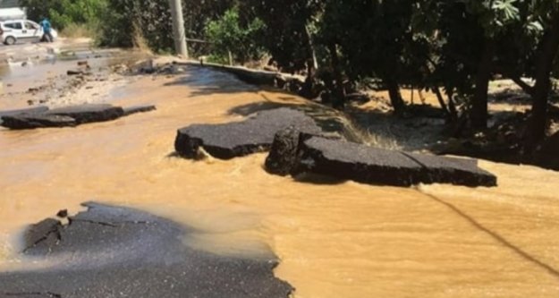 Alanya'yı su bastı!