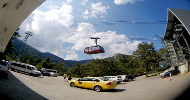 Antalya'da bulutların üzerine yolculuk