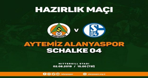 Aytemiz Alanyaspor ilk özel maçını FC Schalke ile yapacak