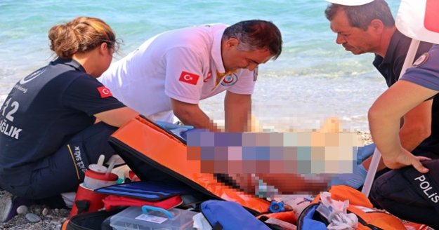 Denize girer girmez boğuldu