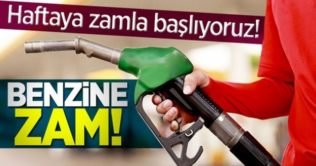 Motorin ve benzine zam