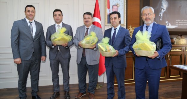 Akdeniz Üniversitesi'nden rektör Kalan'a destek ziyareti