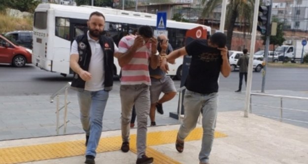 Alanya'daki dev operasyonda gözaltına alınan 19 şüpheliden 3'ü adliyede
