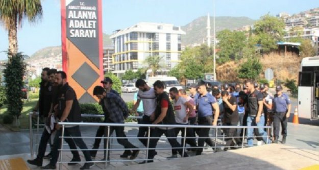 Alanya'daki uyuşturucu operasyonunda 15 tutuklama