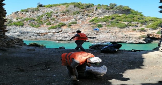 Aytap Antik kenti temizlendi