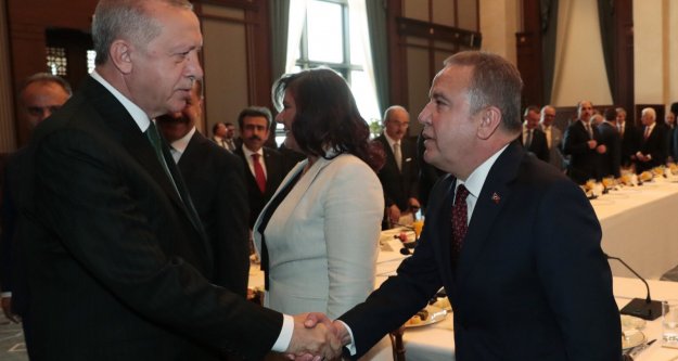 Başkan Böcek, Cumhurbaşkanı Erdoğan'ın davetine katıldı